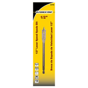 G-FORCE 22785 1/2" LAZER SPEED SPADE DRILL BIT