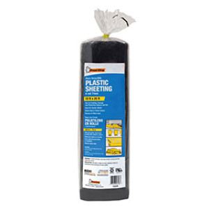 FROST KING P1025B 27487 10' X 25' 4MIL BLACK PLASTIC SHEETING