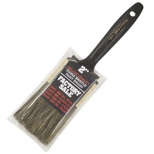 WOOSTER FACTORY SALE Z1101-2 2" GRAY CHINA BRISLE VARNISH BRUSH SQUARE TRIM