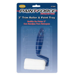 PAINT-FORCE 37300 3" TRIM ROLLER AND TRAY