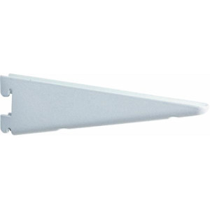 KV 19108 12.5" DOUBLE TRACK BRACKET WHITE 182WH12.5