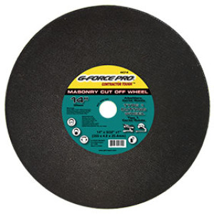 G-FORCE 44314 MASONRY CUT OFF BLADE 14" X 1/8" X 1" TYPE 1