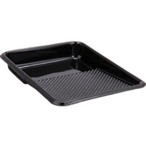 MIDSTATE 200998 ECONOMY BLACK PAINT TRAY LINER FITS UNIVERSAL 1 QT METAL TRAY