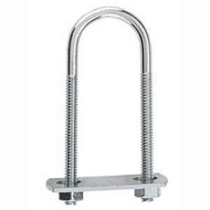 NATIONAL N222-109 2190BC 1/4" X 1-1/8" X 3-1/2" U BOLTS ZINC PLATED STEEL