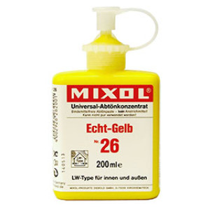 MIXOL G/26 200 ML LW-TYPE TRUE YELLOW UNIVERSAL TINTING PASTE