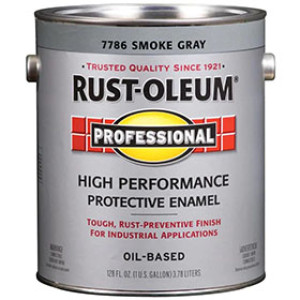 RUST-OLEUM PROFESSIONAL K7786402 GLOSS SMOKE GRAY ENAMEL 400 VOC OIL BASED