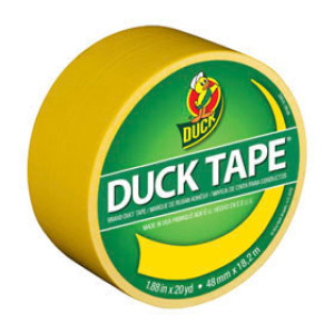 SHURTECH 1304966 1.88" X 20 YARD DUCK TAPE - YELLOW 2" WIDE