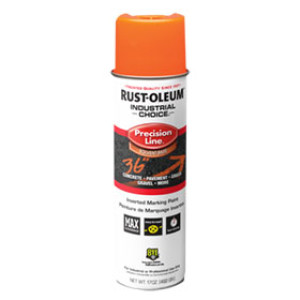 RUST-OLEUM 203027V 17 OZ FLUOR ORANGE INVERTED MARKING SPRAY PAINT