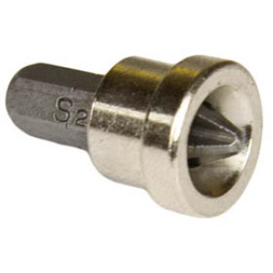 G-FORCE 22510 DRYWALL DIMPLER SCREW SETTER BIT #2 X 1" PHILLIPS 100 PC JAR