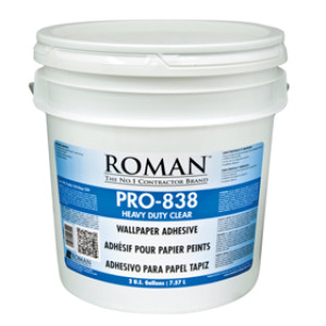 ROMAN 11302 PRO-838 HEAVY DUTY CLEAR VINYL ADHESIVE