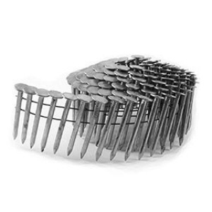 BOSTITCH CR4DGAL COIL ROOFING NAIL 1-1/2" SMOOTH GALVANIZED 7.2M/BOX