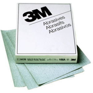 3M 86953 405U 9" X 11" 180A SILICON CARBIDE SANDPAPER SHEETS 100 PACK