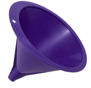 MIDWEST CAN 3516 1 PINT PLASTIC FUNNEL BLUE