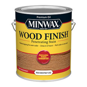 MINWAX 710890000 232 RED CHESTNUT WOOD FINISH PENETRATING STAIN 250 VOC