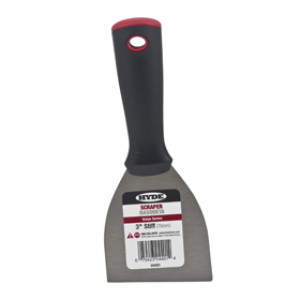 HYDE 04401 3" VALUE SERIES STIFF WALL SCRAPER WITH ERGONOMIC HANDLE