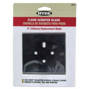 HYDE 19451 4" HAMMER SCRAPER 2-EDGE REPLACEMENT BLADE FOR 19430/19440/19450