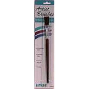LEJOUR C93047 3/4" FLAT BLACK ARTIST BRUSH