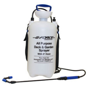 G-FORCE 53010 3 GALLON TANK SPRAYER WITH 8' HOSE AND PRESSURE RELEASE VALVE