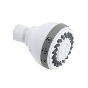 PLUMB PAK K704WH SHOWER HEAD 3 FUNCTION 1.8 GPM WHITE