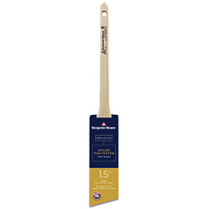 BENJAMIN MOORE U61815-017 1-1/2" NYLON/POLY FIRM BLEND THIN ANGLE SASH BRUSH