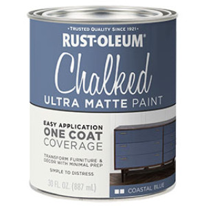 RUST-OLEUM SPECIALTY 329207 CHALKED PAINT COASTAL BLUE
