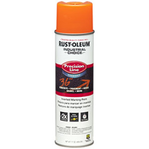 RUST-OLEUM 203036 INDUSTRIAL CHOICE 17OZ INVT MARKING PNT FLUORESCENT ORANGE