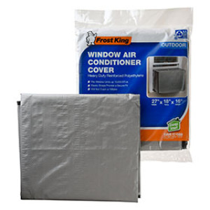 FROST KING AC2H 30104 AIR CONDITIONER COVER 18" X 27" X 16" 6MIL (10M BTU)