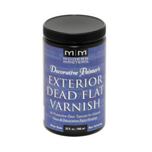 MODERN MASTERS DP612-32 EXTERIOR DEAD FLAT VARNISH