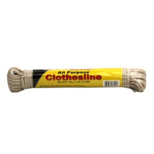 G-FORCE 28110 #8 X 100' COTTON BLENDED CLOTHESLINE (2 ROLLS OF 100' CONNECTED)