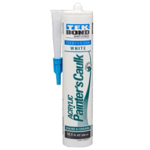 TEK BOND 78072720002 10.1 OZ PAINTERS CAULK WHITE ACRYLIC