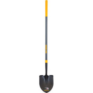 AMES 2584300 16GA 47" FIBERGLASS LONG HANDLE ROUND POINT SHOVEL CUSHION GRIP