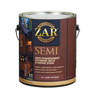 UGL ZAR 67113 671 EXT SEMI-TRANSPARENT DARK BASE LOW VOC DECK & SIDING 50G/L