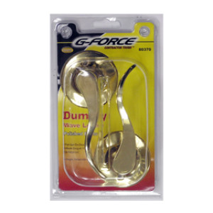 G-FORCE 80370 WAVE DUMMY LEVER LEFT AND RIGHT HAND SET POLISHED BRASS FINISH