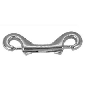 CAMPBELL T7625014 163B 4-1/2" DOUBLE END BOLT SNAP POLISHED BRONZE