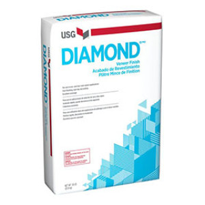 USG 162681-063 DIAMOND 50 LB VENEER BASECOAT DRYWALL FINISHING PLASTER