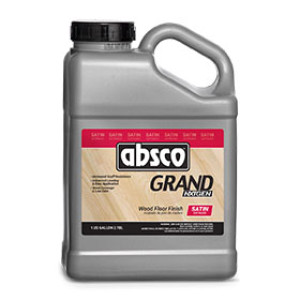 ABSCO 99101 GRAND NXTGEN GAL OIL N H2O WOOD FLOOR FINISH SATIN