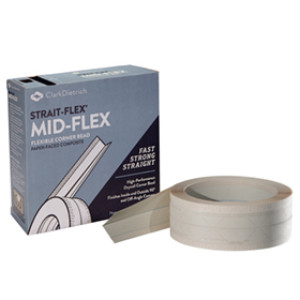 STRAIT-FLEX MF-100S 3" X 100' FLEXIBLE CORNER BEAD FINISHES INSIDE AND OUTSIDE