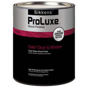 PROLUXE SIKKENS 366075 DOOR & WINDOW DARK OAK SATIN FINISH SIK48009