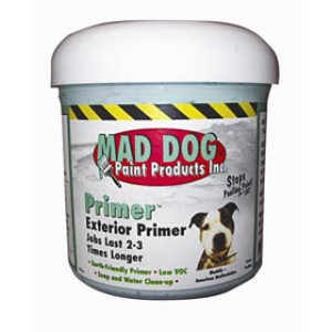 MAD DOG MDP006 EXTERIOR WATER BASED PRIMER 6 OZ. 14362