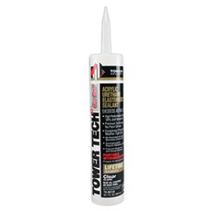 TOWER TS-00130 CLEAR TOWER TECH2 ACRYLIC URETHANE ELASTOMERIC SEALANT