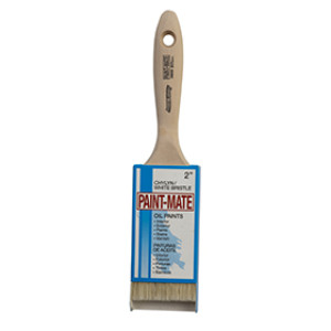ARROWORTHY 9030 2" PAINT MATE WHITE CHINA BRISTLE VARNISH BRUSH