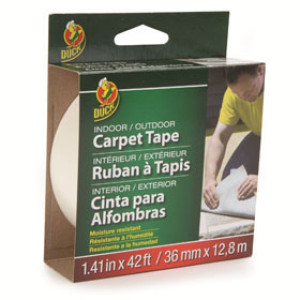 SHURTECH 286373 1.41" X 42' FIBERGLASS DOUBLE SIDED INT/EXT DUCK CARPET TAPE