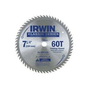 IRWIN 15530 7-1/4" 60T CIRCULAR SAW BLADE
