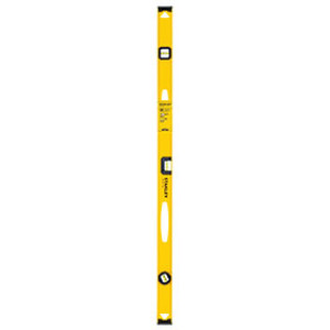 STANLEY 42-328 48" HEAVY DUTY ALUMINUM I-BEAM LEVEL 180 - ROTATING VIAL
