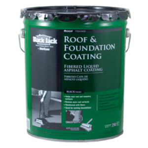 BLACK JACK 6125-9-30 ROOF & FOUNDATION COATING FIBERED LIQUID ASPHALT COATING