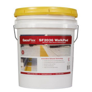 GACO SF2036-5 GACOFLEX WALKPAD SOLVENT-FREE SILICONE WALKWAY YELLOW