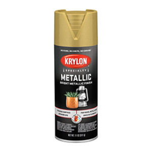 KRYLON K01701A77 1701 METALLIC BRIGHT GOLD SPRAY PAINT 11 OZ