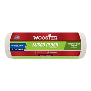 WOOSTER MICRO PLUSH R238-9 9" X 9/16" PROFESSIONAL MICROFIBER ROLLER COVER