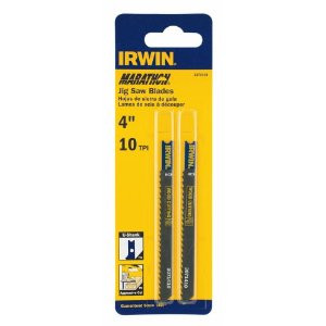 IRWIN 3071410 U-SHANK 4" X 10 TPI CARBON MILLED BLADE