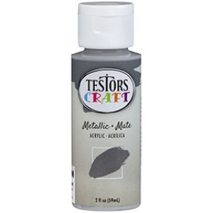 RUST-OLEUM TESTORS CRAFT 292426A 2 OZ ACRYLIC MATTE PAINT HAZEY WATER-BASED